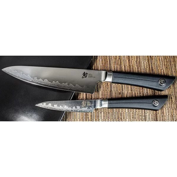 Нож кухонный поварской Gyuto длина лезвия 21 см, сталь VG-10 San-Mai, Kai, Япония, VB-0706 - изобр. 9