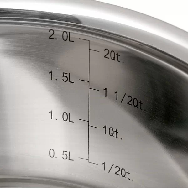 Кастрюля с крышкой 2,8 л, диаметр 18 см, 3-х слойная нержавеющая сталь, цвет стальной, Le Creuset, Франция, 96200618001000 - изобр. 11