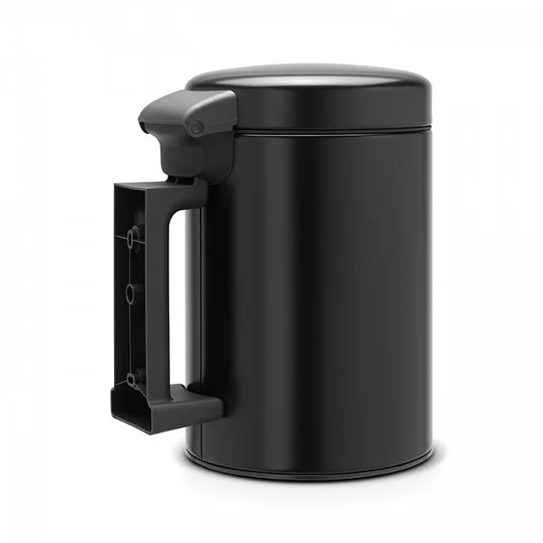 Мусорный бак настенный NewIcon, 3л, черный матовый, Brabantia, 116247 - изобр. 10