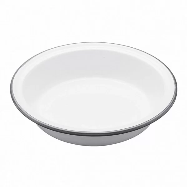 Форма для выпечки Living Nostalgia Enamel 18 см металл + сталь, цвет белый, Kitchen Craft, Великобритания, LNENRDPIE18 - изобр. 7