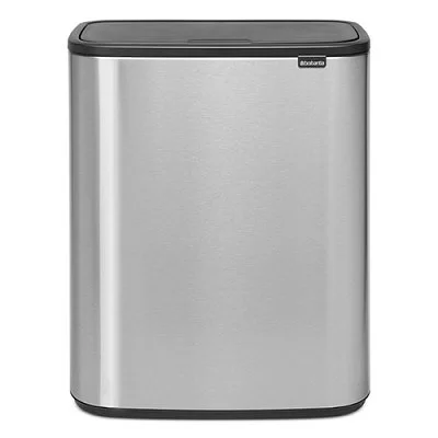 Мусорный бак TOUCH BIN двухсекционный объем 10 + 23 л, стальной, Brabantia, 378720 - изобр. 44