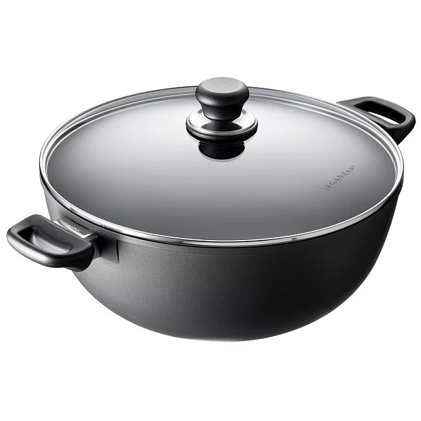 Казан антипригарный с крышкой Induction Plus 7,5 л диаметр 32 см, материал алюминий, Scanpan, Дания, 62553200 - изобр. 7