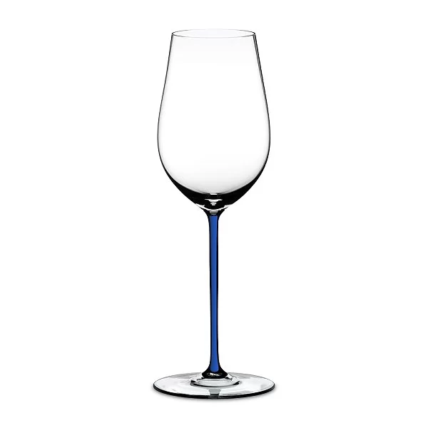 Бокал для белого вина Riesling/Zinfandel 395 мл, синяя ножка, хрусталь, ручная работа, Fatto a mano, Riedel, 4900/15D - изобр. 7
