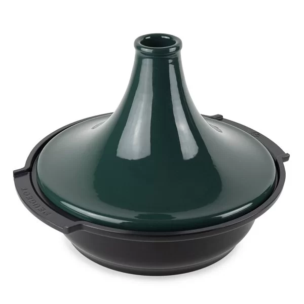 Тажин Atlas 30 см, высота 23 см, кованый алюминий +керамика, цвет зеленый, Peugeot, Франция, 62187 - изобр. 7