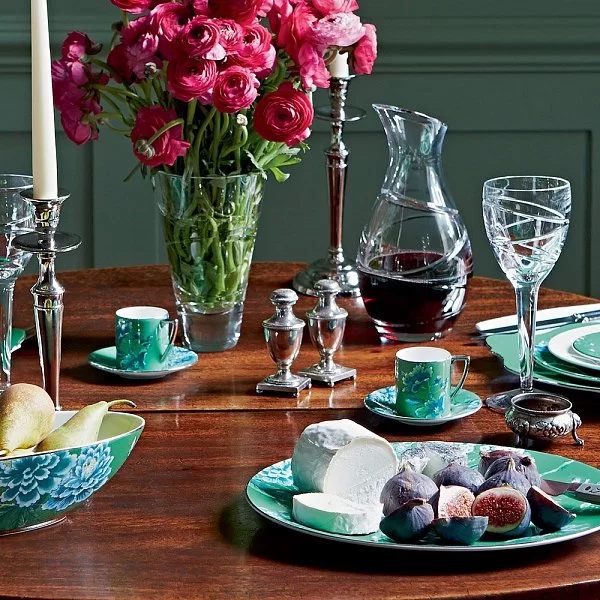 Тарелка закусочная Jasper Conran Chinoiserie 23 см материал фарфор, цвет зеленый, Wedgwood, Великобритания, 50132709541 - изобр. 10