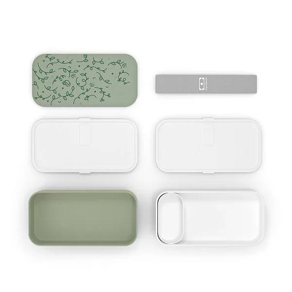 Ланч-бокс MB Original 1000 мл, пластик, зеленый, Monbento, Франция, 1000 12 432 - изобр. 10