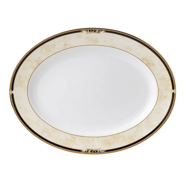 Овальное блюдо Cornucopia 35x27 см, материал фарфор, Wedgwood, Великобритания, 50135803001 - изобр. 7