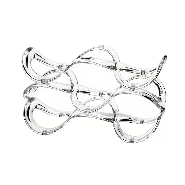 Подставка для бутылок Cuvee 32,2х10,9х16,1 см, материал полистирол, цвет прозрачный, Guzzini, Италия, 17010000 - изобр. 7