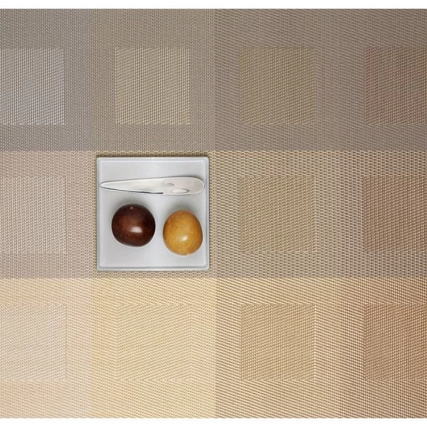 Салфетка подстановочная Engineered squares, 36x48см, золото, Chilewich, 0071-ENGS-GOLD - изобр. 8