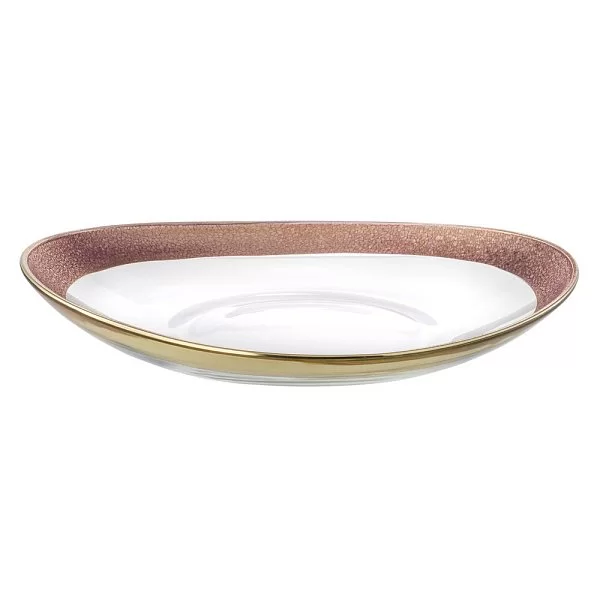 Блюдо глубокое Rosegold 40x7 см, хрусталь, цвет розовое золото, Eisch, Германия, 74453440 - изобр. 7