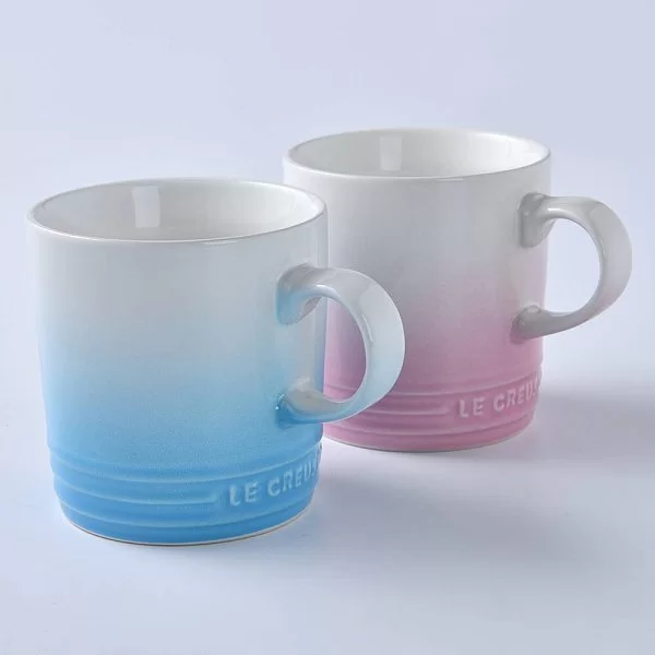 Кружка 350 мл, материал керамика, цвет голубой омбре, Le Creuset, Франция, 60302357860007 - изобр. 9
