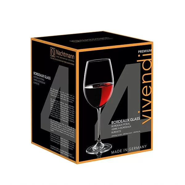 Набор бокалов для красного вина Vivendi Premium Bordeaux 763 мл, 4 шт, хрусталь, Nachtmann, 85694 - изобр. 14