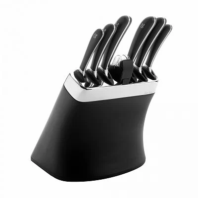 Набор кухонных ножей в подставке с заточкой Gourmet, 7 предметов, нержавеющая сталь, Zwilling J.A.Henckels, Германия, 36133-000 - изобр. 28