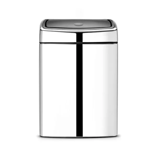 Мусорный бак Touch Bin 10л, полированная сталь, Brabantia, 477201 - изобр. 7
