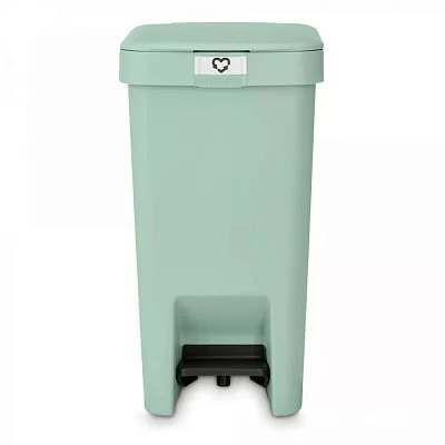 Мусорный бак с педалью NewIcon, 20л, черный матовый, Brabantia, 114106 - изобр. 39