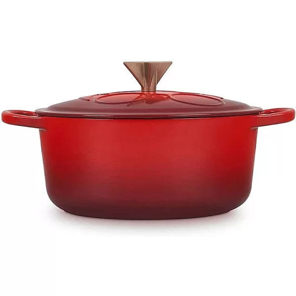 Кастрюля круглая Harry Potter™ 5,3 л, цвет вишня, чугун, Le Creuset, Франция, 21973260602464 - изобр. 7