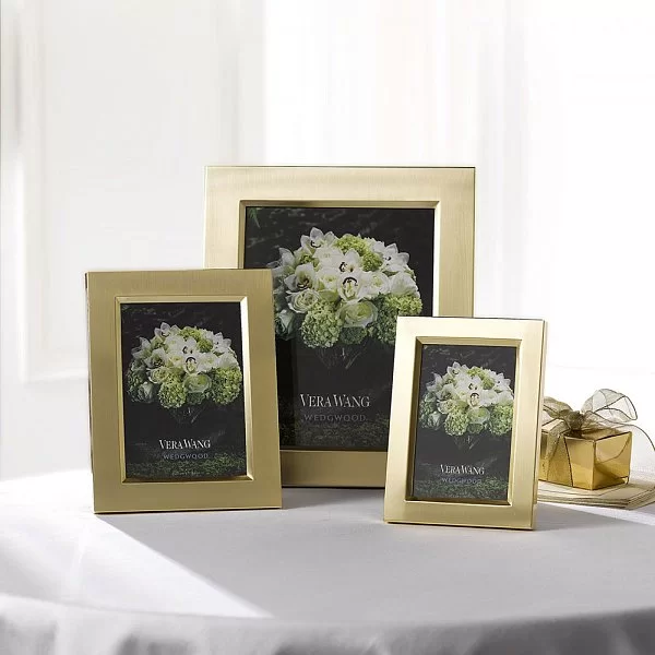 Фоторамка Vera Wang 13x18 см, материал металл + стекло, цвет золото, Wedgwood, Великобритания, 40003666 - изобр. 9
