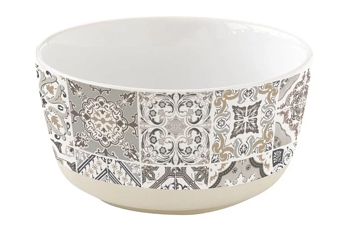 Салатник Casadecor 16 см фарфор + керамика, серый, Easy Life, EL-R1660_CADG - изобр. 7