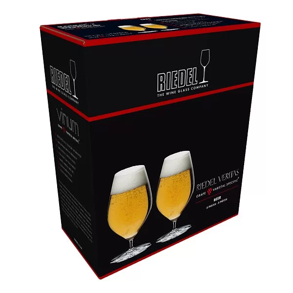 Набор бокалов для пива Beer 435 мл, хрусталь, 2 шт, Veritas, Riedel, 6449/11 - изобр. 9