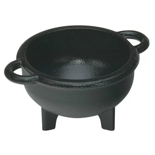 Чугунный котелок сервировочный 2,4 л, 9 см, черный, Lodge, LHP3 - изобр. 8