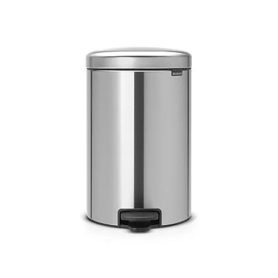 Мусорный бак эргономичный FlatBack+, 30л, матовая сталь, Brabantia, 482007 - изобр. 34