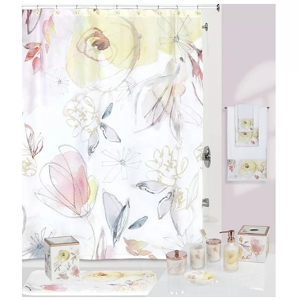 Коврик Blush&Blooming 53х86 см, полиэстер, Creative Bath, США, R1261MULT - изобр. 8