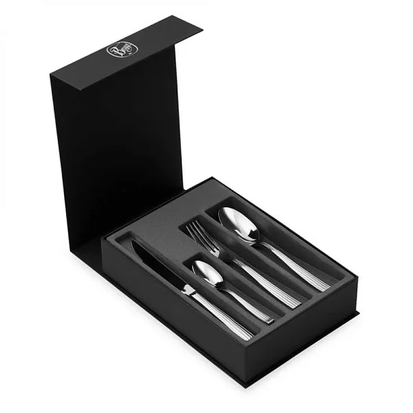 Набор столовых приборов на 6 персон Sedona, 24 предмета, нержавеющая сталь, Broggi, Италия, 1110500D05 - изобр. 9