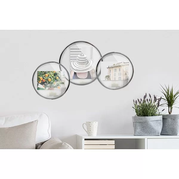 Фоторамка Infinity материал железо + стекло, цвет металлик, Umbra, Канада, 1012272-158 - изобр. 9