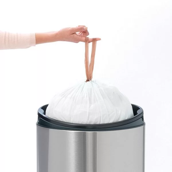 Мусорный бак Touch Bin New 40л, полированная сталь, Brabantia, 112881 - изобр. 15
