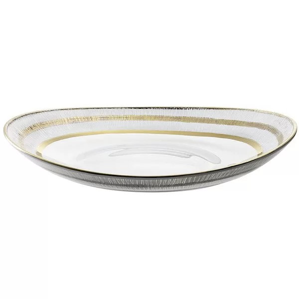 Салатник глубокий Sarim Gold 40x7 см, хрусталь, цвет золото, Eisch, Германия, 71953401 - изобр. 7