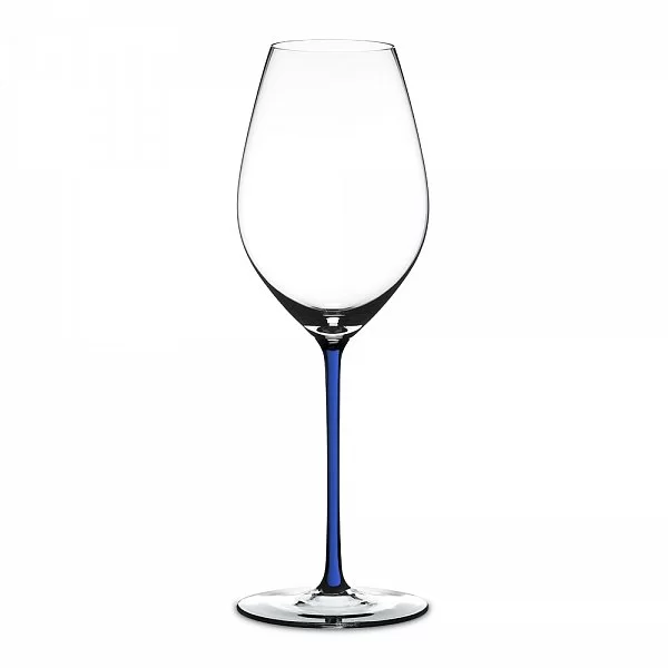 Бокал для шампанского Champagne Wine 445 мл, синяя ножка, хрусталь, Fatto a Mano, Riedel, 4900/28D - изобр. 7