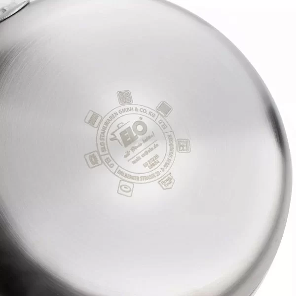 Сковорода антипригарная индукционная Relief 24 см, нержавеющая сталь, ELO, Германия, 35824 - изобр. 10