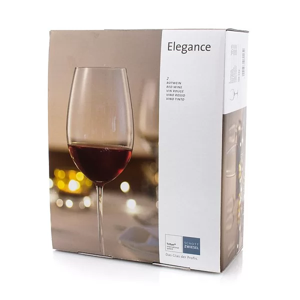 Набор бокалов для красного вина Elegance 506 мл, хрустальное стекло, 2 шт, Schott Zwiesel, 118538 - изобр. 10