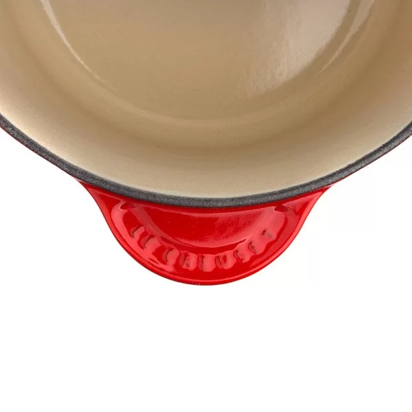 Ковш с крышкой 1,8 л, диаметр 18 см, эмалированный чугун, цвет вишневый, Le Creuset, Франция, 21139180602460 - изобр. 10