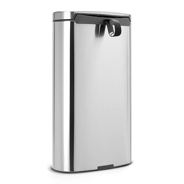 Мусорный бак эргономичный FlatBack+, 30л, матовая сталь, Brabantia, 482007 - изобр. 9