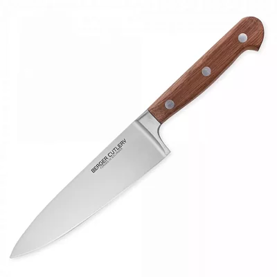 Нож кухонный поварской Gyuto длина лезвия 21 см, порошковая сталь SG2 в обкладах из дамаска, Kai, Япония, KDM-0006 - изобр. 47
