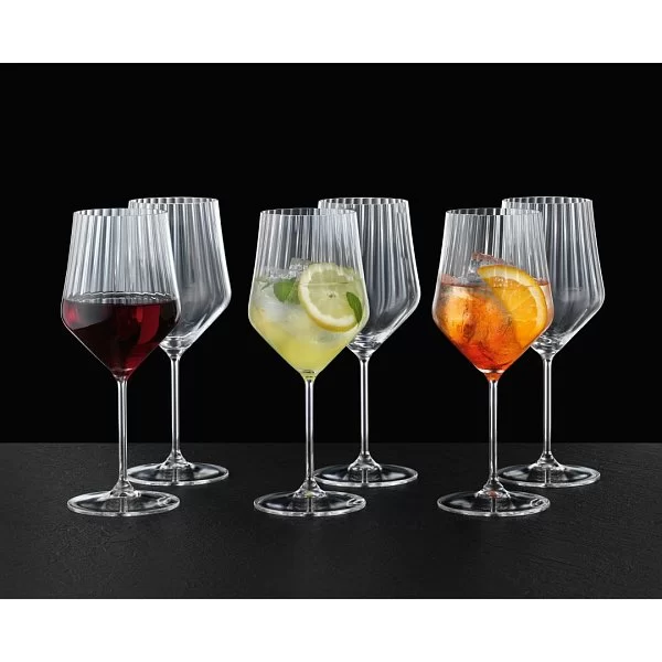 Набор из 6 бокалов для красного вина и коктейлей Aperitivo 640 мл, хрусталь, Nachtmann, Германия, 105996 - изобр. 9