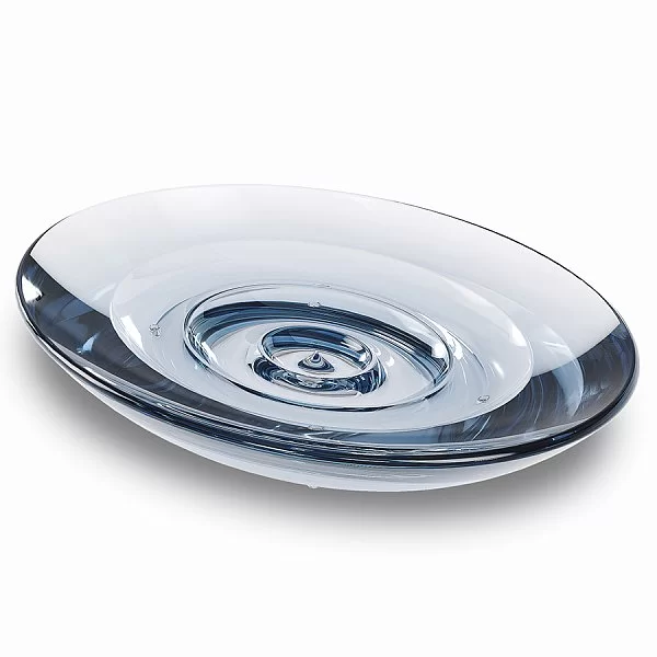 Мыльница Droplet 14x10x2 см, материал акрил, цвет синий, Umbra, Канада, 020162-1191 - изобр. 8