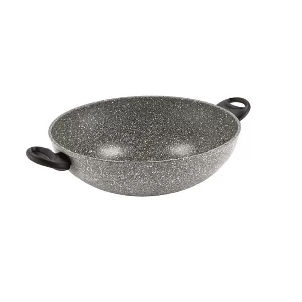 Вок антипригарный Monilitica Induction с двумя ручками 5,6 л, алюминий, Barazzoni, Италия, 85515613289 - изобр. 7