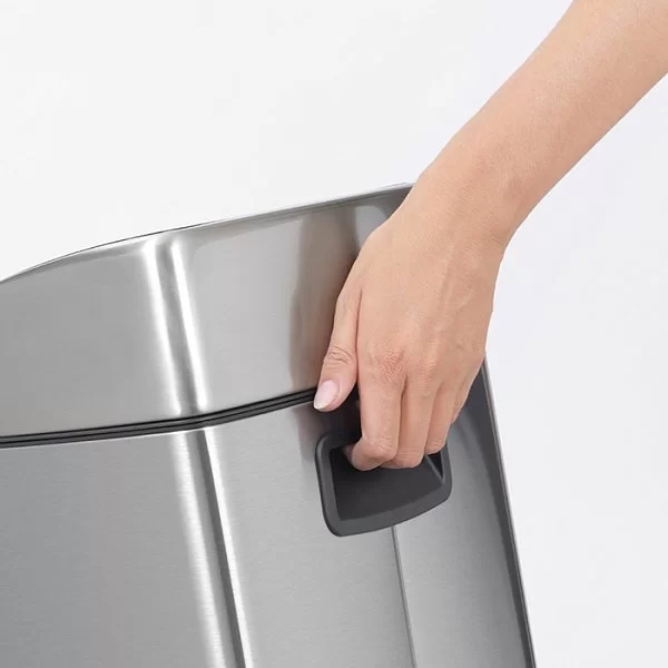 Мусорный бак Touch Bin 25л, матовая сталь, Brabantia, 384929 - изобр. 18