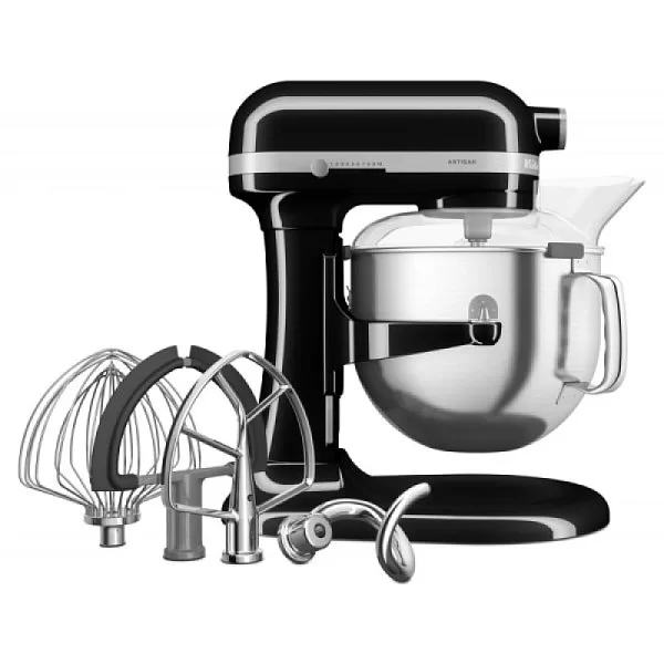 Миксер планетарный Artisan, 6,6 л, цвет черный, Kitchen Aid, США, 5KSM70SHXEOB - изобр. 8