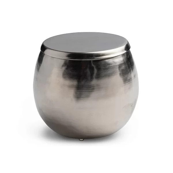Косметическая емкость Nile Silver 11х11х9,4 см, латунь, Kassatex, США, ANL-CJ-SLV - изобр. 7