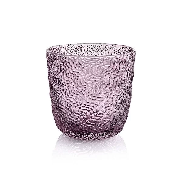 Стакан ручной работы Tricot 300 мл, цвет аметистовый, стекло, IVV, Италия, 7791.3 - изобр. 7