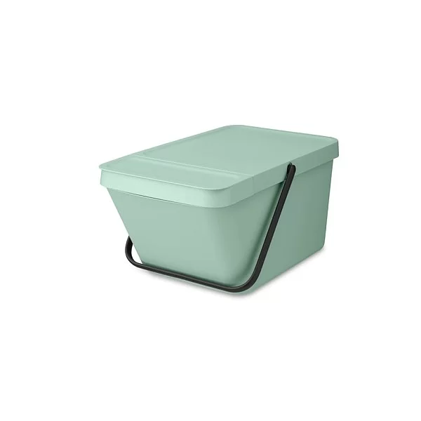Ведро для мусора SORT&GO Stackable 20 л, пластик, цвет мятно-голубой, Brabantia, Бельгия, 277764 - изобр. 7