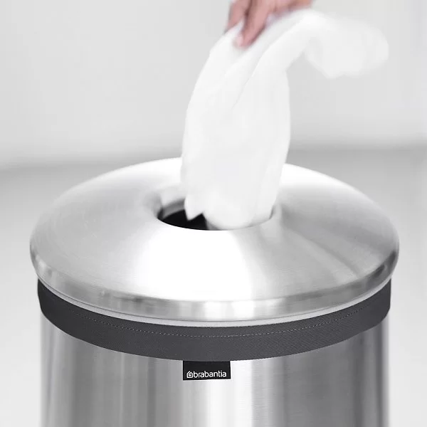 Бак для белья 60л, стальной матовый, Brabantia, 105180 - изобр. 8