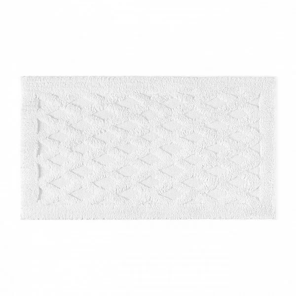 Коврик для ванной Diamond White, 61х99см, Kassatex, DMD-630-W - изобр. 7