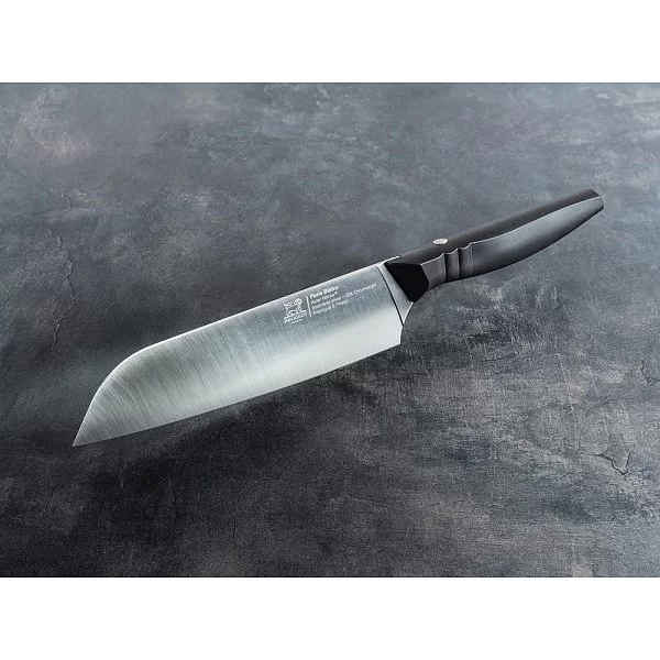 Нож кухонный Сантоку Bistro длина лезвия 19 см, кованая сталь Nitrox®, Peugeot, Франция, 50078 - изобр. 9