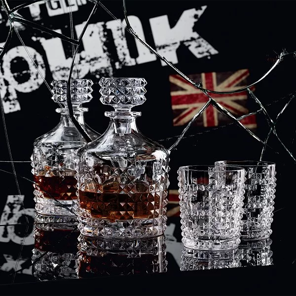Набор для виски Punk графин и 2 бокала, хрусталь, Nachtmann, Германия, 99501 - изобр. 8