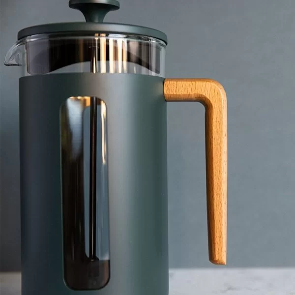 Кофейник френч-пресс La Cafetiere 1 л, зеленый, сталь+стекло, Kitchen Craft, Великобритания, LCPISA8CPGRNW - изобр. 9