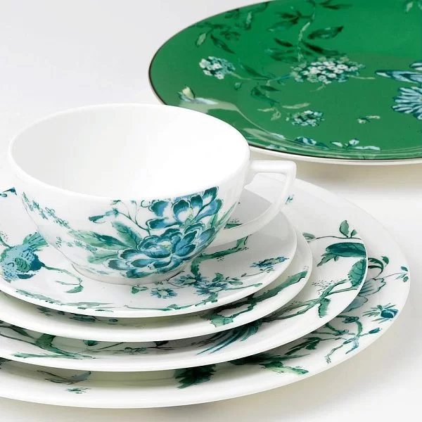 Блюдце чайное Jasper Conran Chinoiserie 18,5 см, материал фарфор, цвет белый, Wedgwood, Великобритания, 50132609548 - изобр. 8